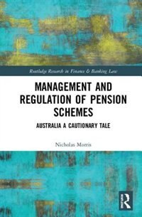 Couverture_Management And Regulation Of Pension Schemes