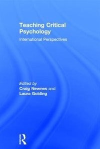 Front cover_Teaching Critical Psychology