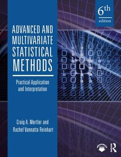 Couverture_Advanced And Multivariate Statistical Methods