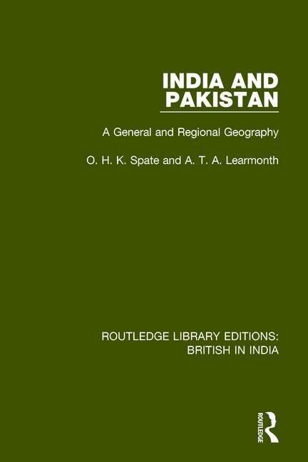Couverture_India And Pakistan