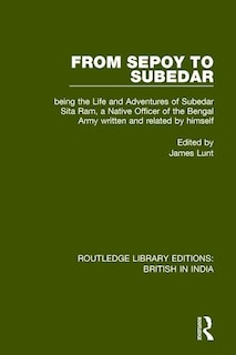 Couverture_From Sepoy to Subedar