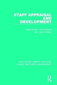 Couverture_Staff Appraisal And Development