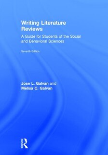 Front cover_Writing Literature Reviews