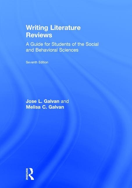 Front cover_Writing Literature Reviews
