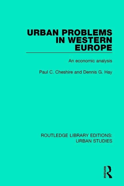 Couverture_Urban Problems In Western Europe