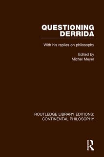 Front cover_Questioning Derrida