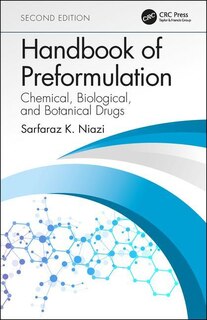 Couverture_Handbook Of Preformulation