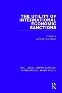 Couverture_The Utility Of International Economic Sanctions