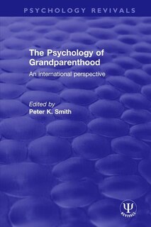 Front cover_The Psychology Of Grandparenthood