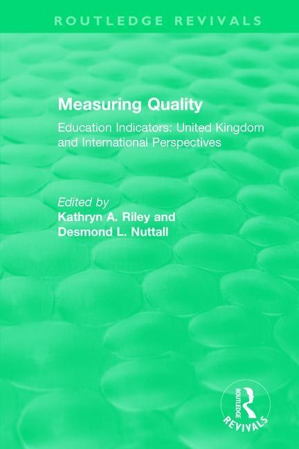 Couverture_Measuring Quality