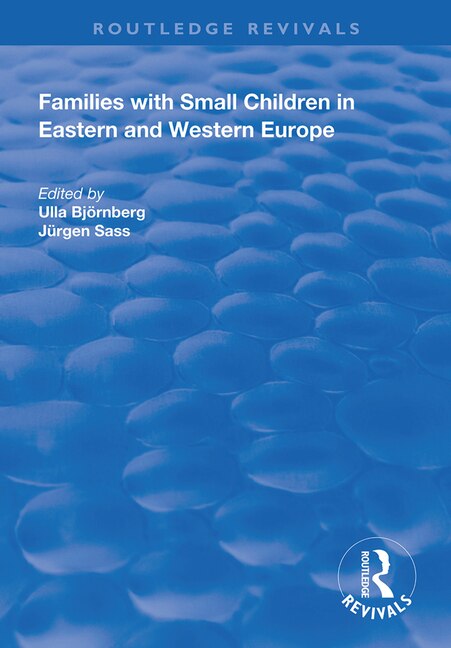 Couverture_Families With Small Children In Eastern And Western Europe
