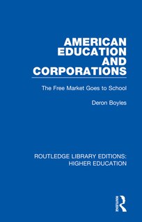 Couverture_American Education And Corporations