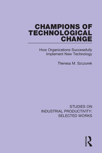Front cover_Champions Of Technological Change