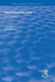 Front cover_Information Sources for Teachers