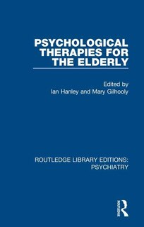 Couverture_Psychological Therapies For The Elderly