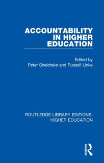 Front cover_Accountability In Higher Education