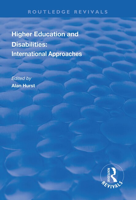 Front cover_Higher Education And Disabilities