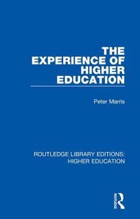 Front cover_The Experience Of Higher Education