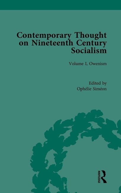 Couverture_Contemporary Thought on Nineteenth Century Socialism