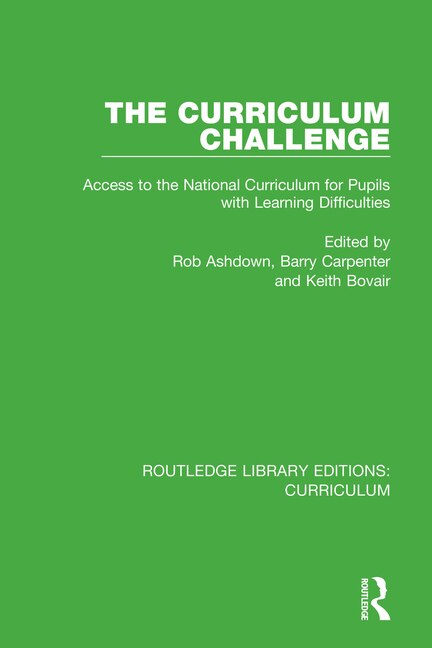 Front cover_The Curriculum Challenge