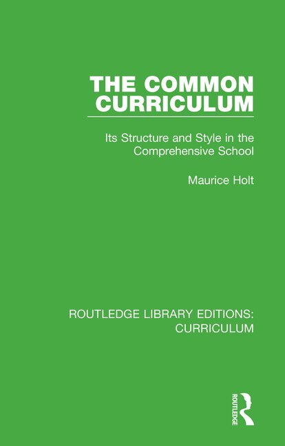 Couverture_The Common Curriculum