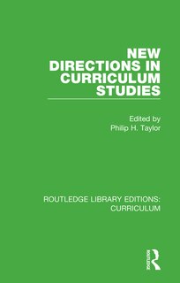 Front cover_New Directions In Curriculum Studies