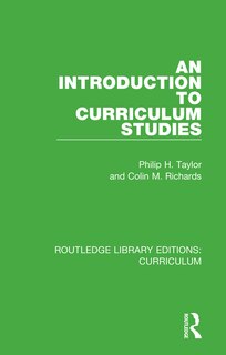 Front cover_An Introduction To Curriculum Studies