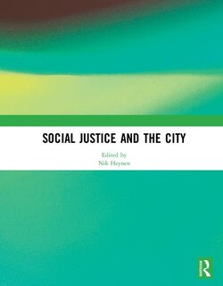 Front cover_Social Justice And The City