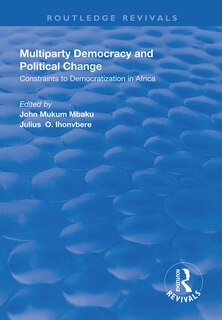 Couverture_Multiparty Democracy And Political Change