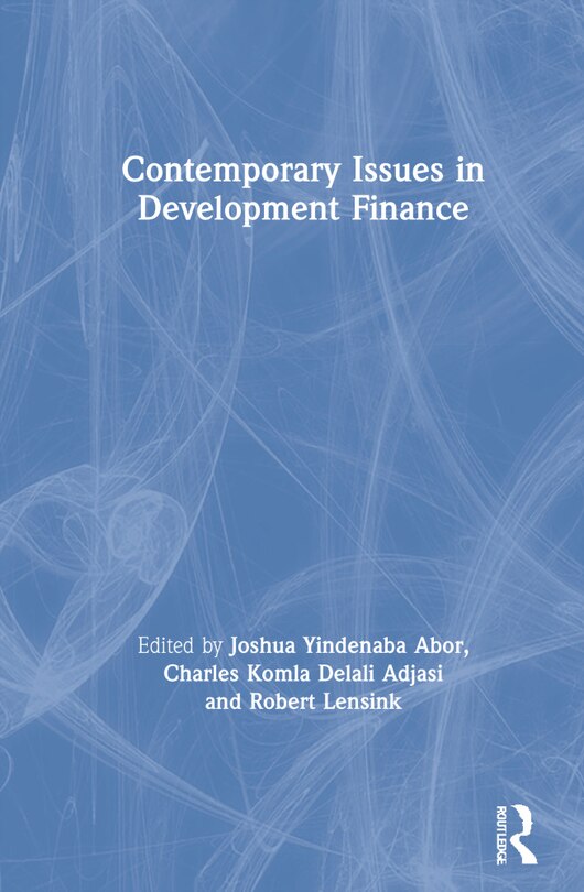 Front cover_Contemporary Issues In Development Finance