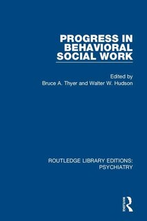 Couverture_Progress In Behavioral Social Work