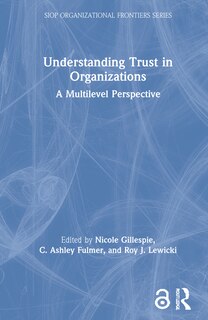 Couverture_Understanding Trust In Organizations
