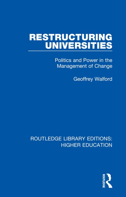 Couverture_Restructuring Universities