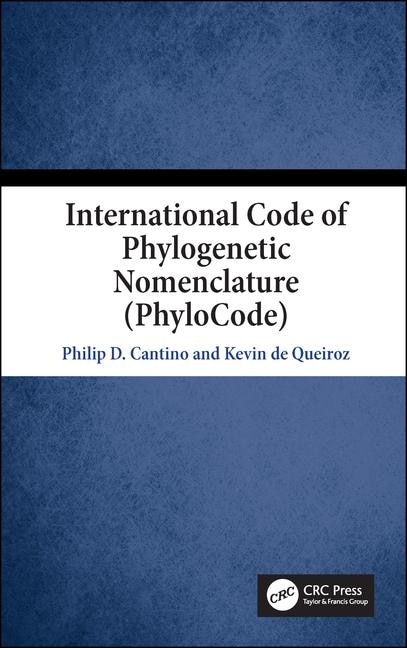 Front cover_International Code of Phylogenetic Nomenclature (PhyloCode)