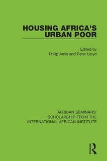 Front cover_Housing Africa's Urban Poor