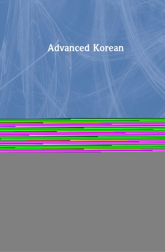 Couverture_Advanced Korean