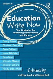 Front cover_Education Write Now, Volume Ii