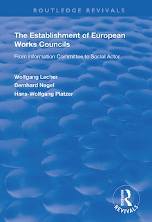 Front cover_The Establishment of European Works Councils