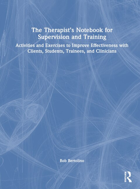 Couverture_The Therapist's Notebook for Supervision and Training