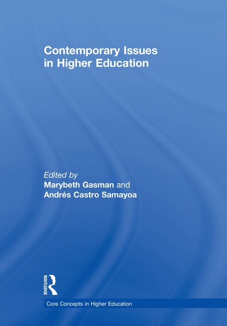 Front cover_Contemporary Issues In Higher Education
