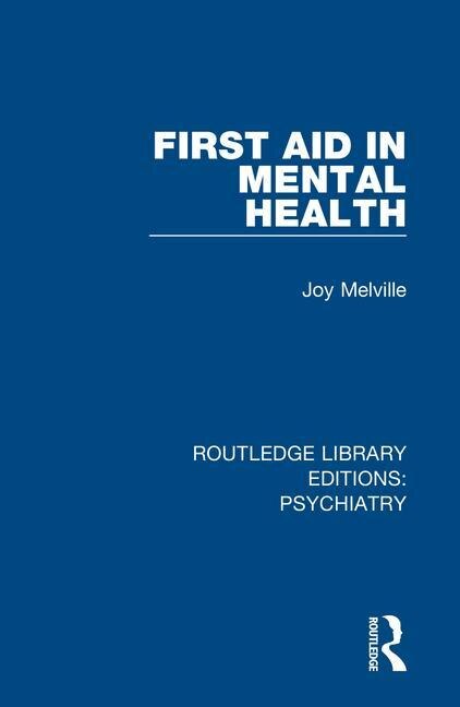 Couverture_First Aid In Mental Health