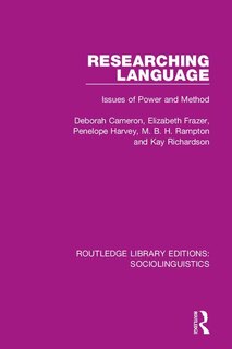 Front cover_Researching Language