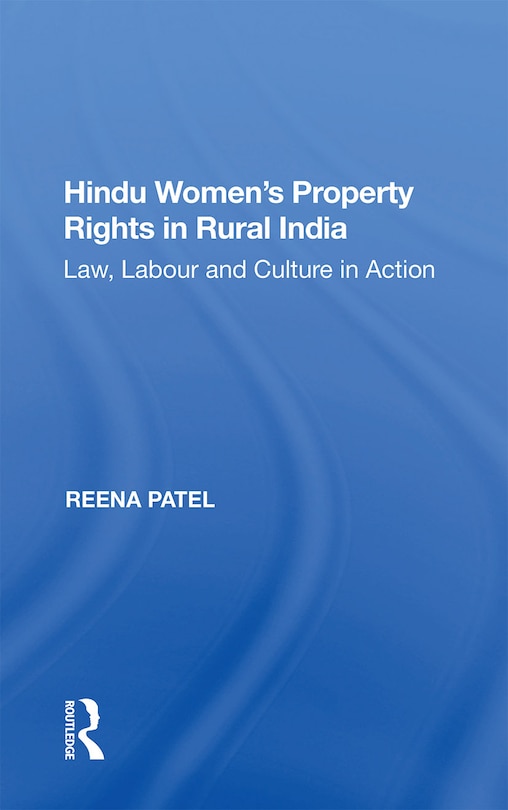 Front cover_Hindu Women's Property Rights In Rural India