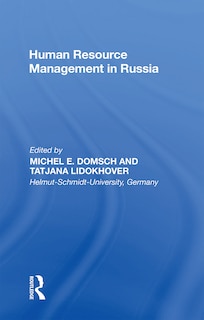 Front cover_Human Resource Management In Russia