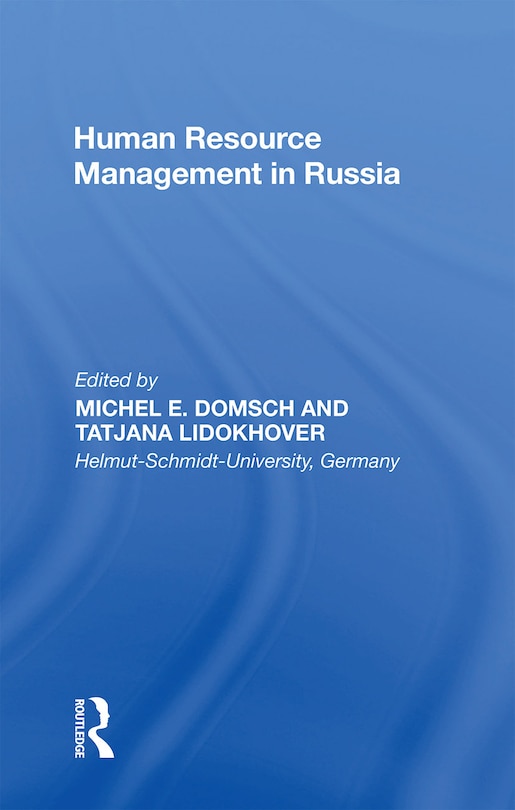 Front cover_Human Resource Management In Russia