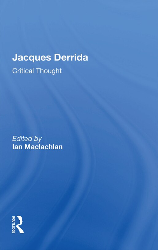 Front cover_Jacques Derrida