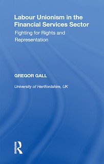 Front cover_Labour Unionism In The Financial Services Sector