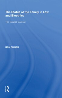 Front cover_The Status Of The Family In Law And Bioethics