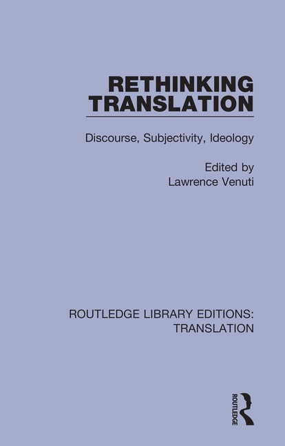 Front cover_Rethinking Translation