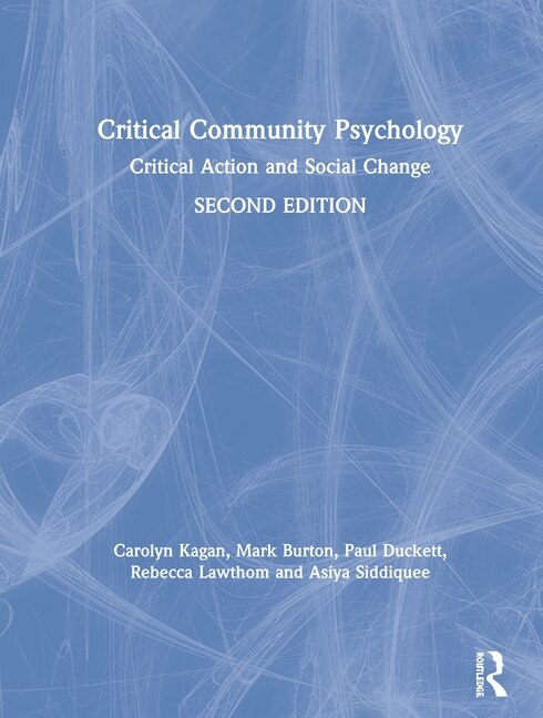 Front cover_Critical Community Psychology